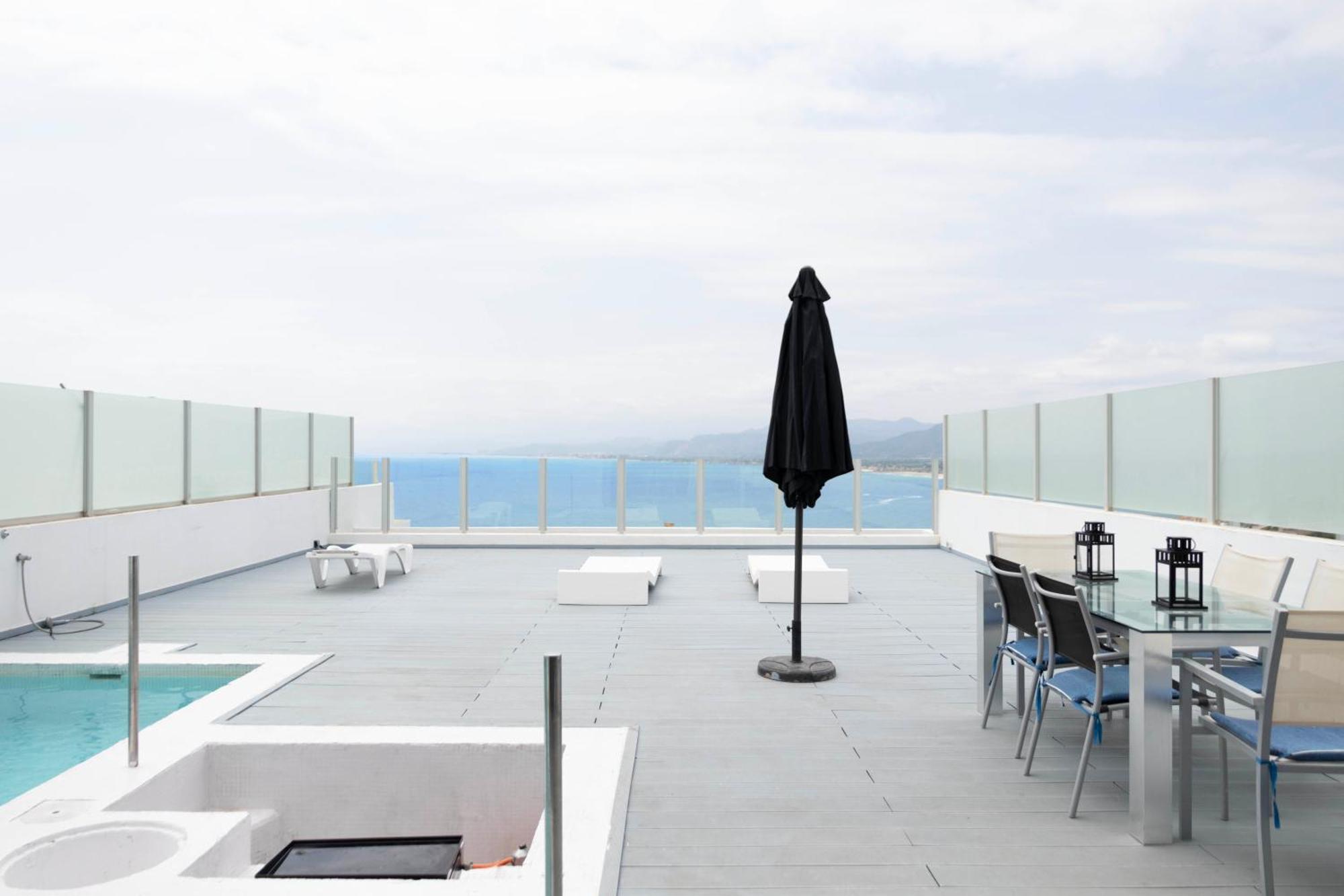 Apartamentos Turisticos Cullera ファロ・デ・クリェラ エクステリア 写真